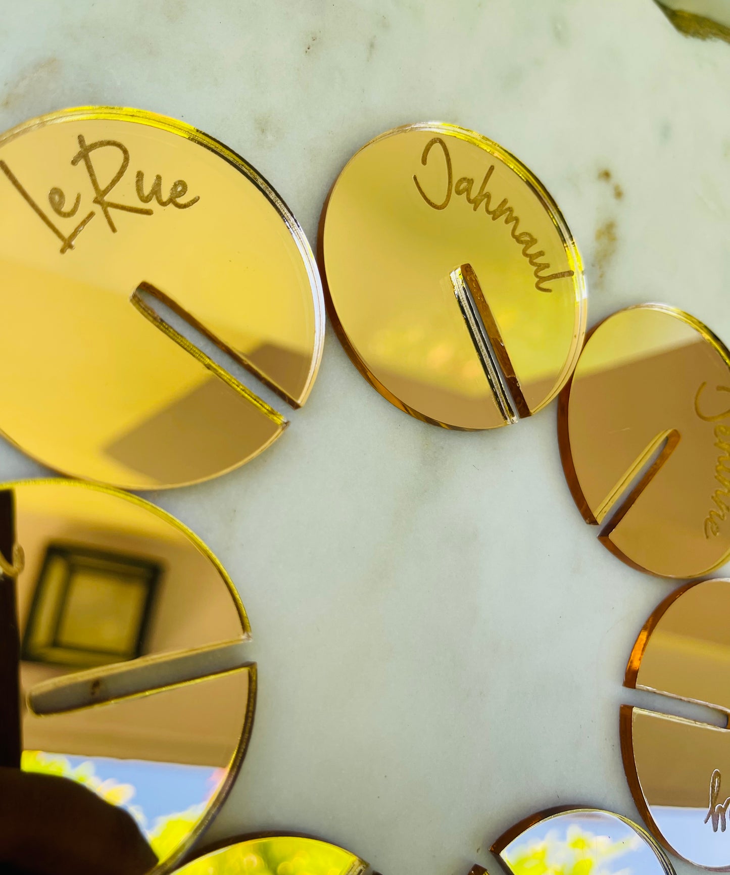 Wine Glass Shaped Charm