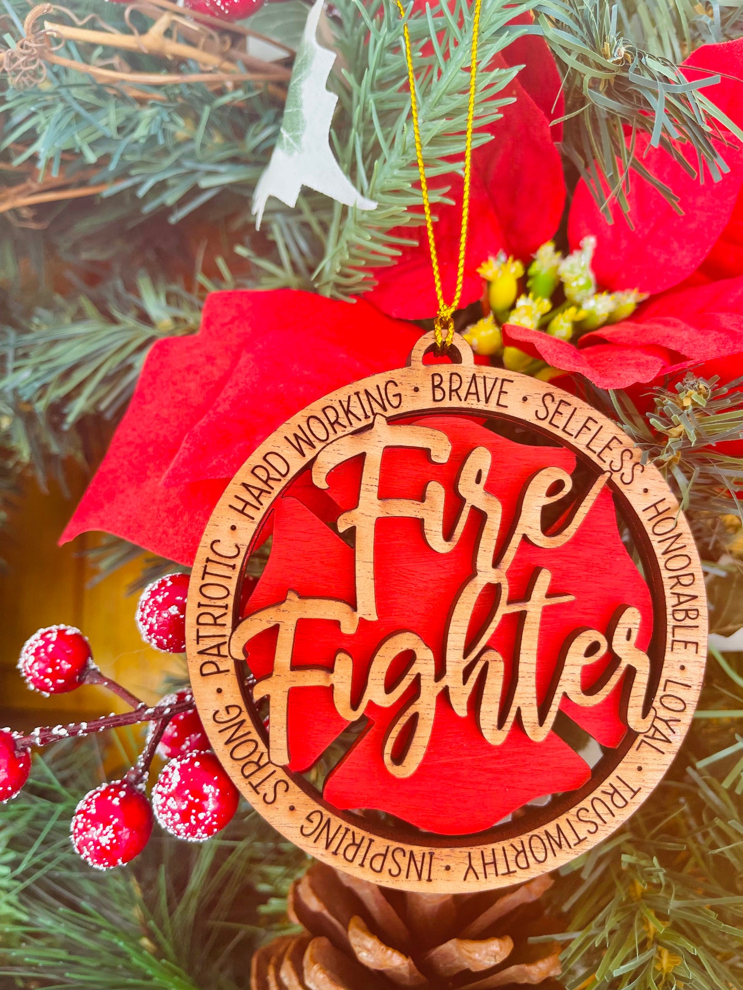 Fire Fighter Ornament