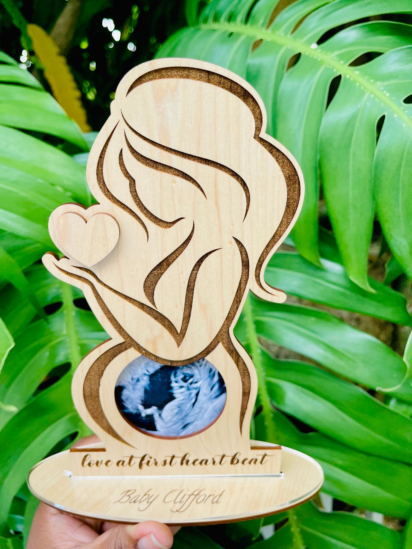 Ultrasound Sonogram Frame Pregnancy Gender Reveal