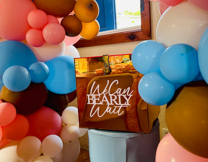 (Rental) Personalized Acrylic Card Box with Lock & Key