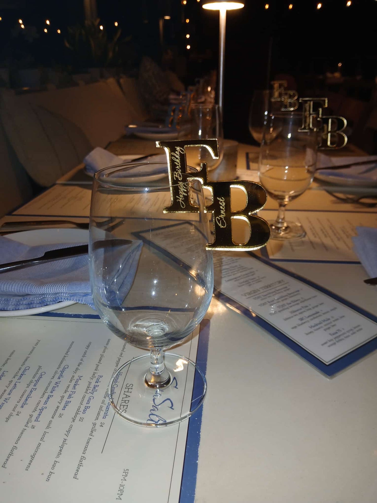 Deluxe Wine Glass Charm (Extra pieces)