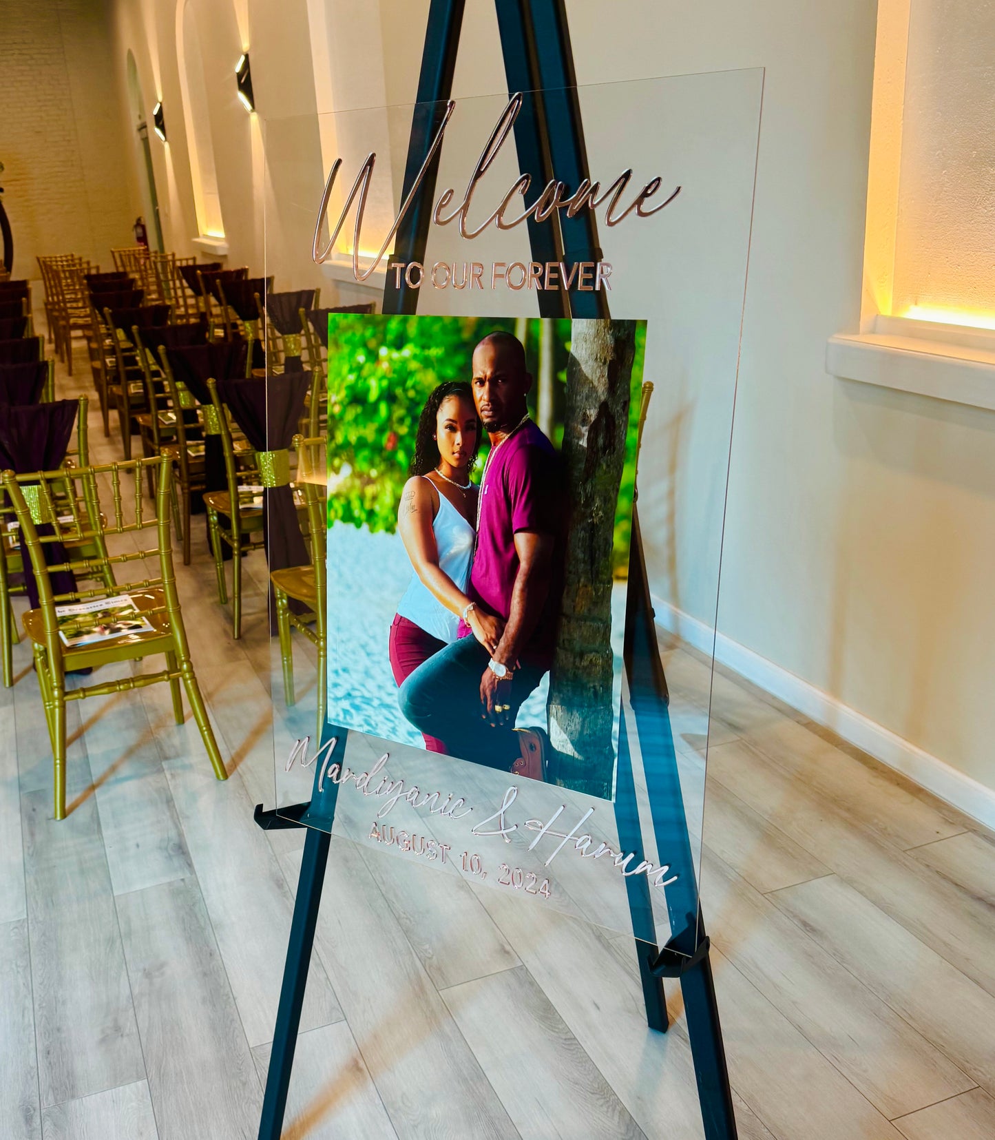 Rectangular/ Circle Wedding Event Signs