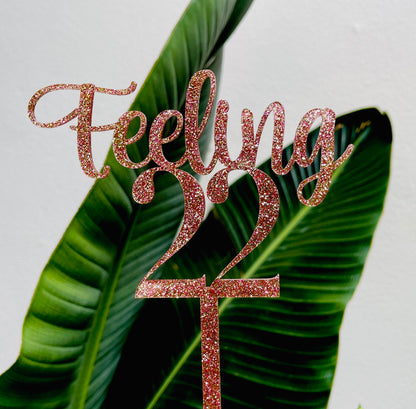 Custom Cake Topper (1 layer)