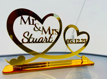Wedding Heart Table Sign