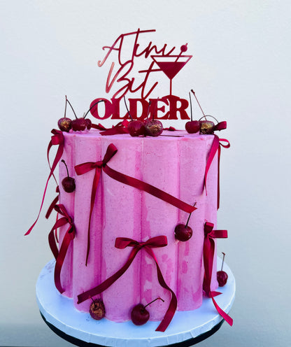 Custom Cake Topper (1 layer)