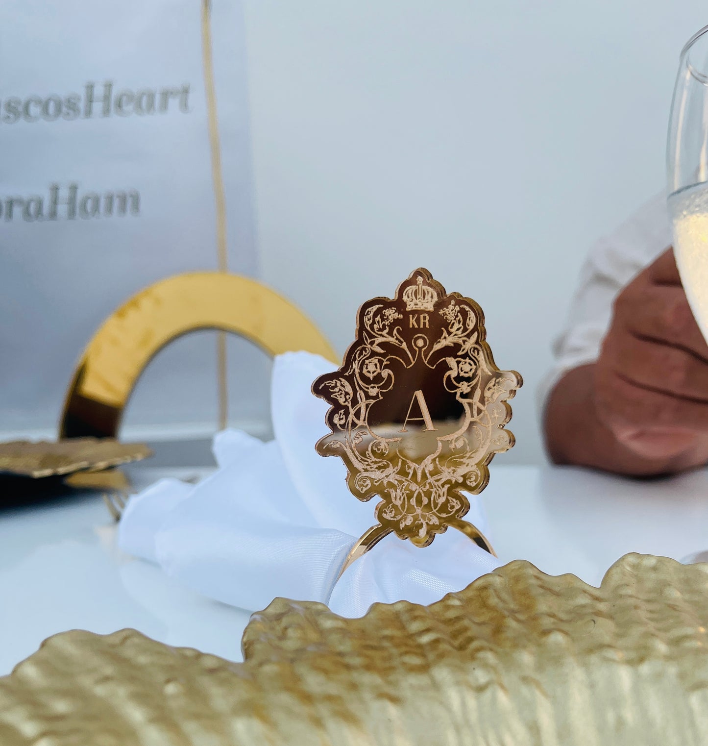 Flat Bottom Napkin Rings