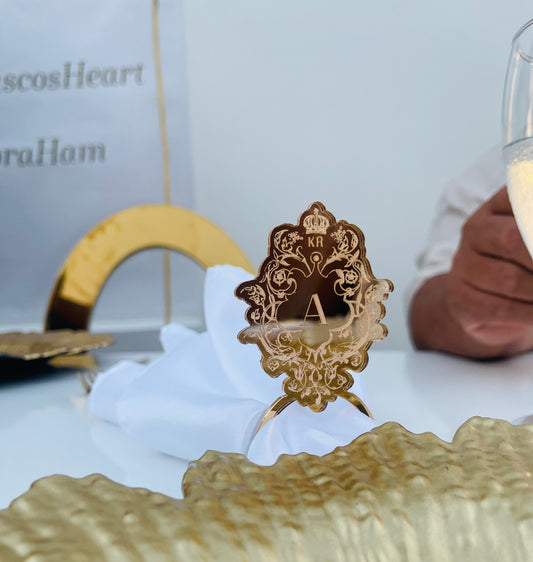 Flat Bottom Napkin Rings