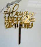 Custom Cake Topper (1 layer)