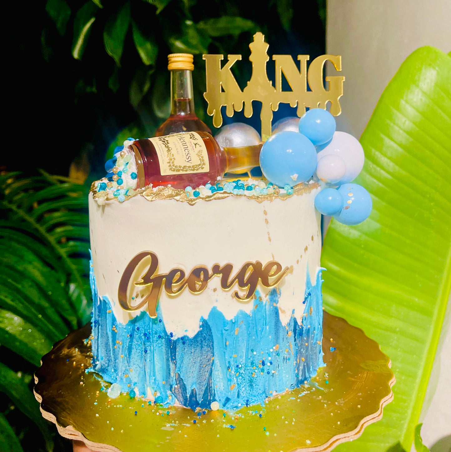 Custom Cake Topper (1 layer)