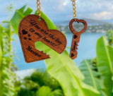 Couples Key Chain “You are the key to my heart”