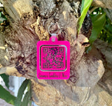 QR CODE Keychain !!