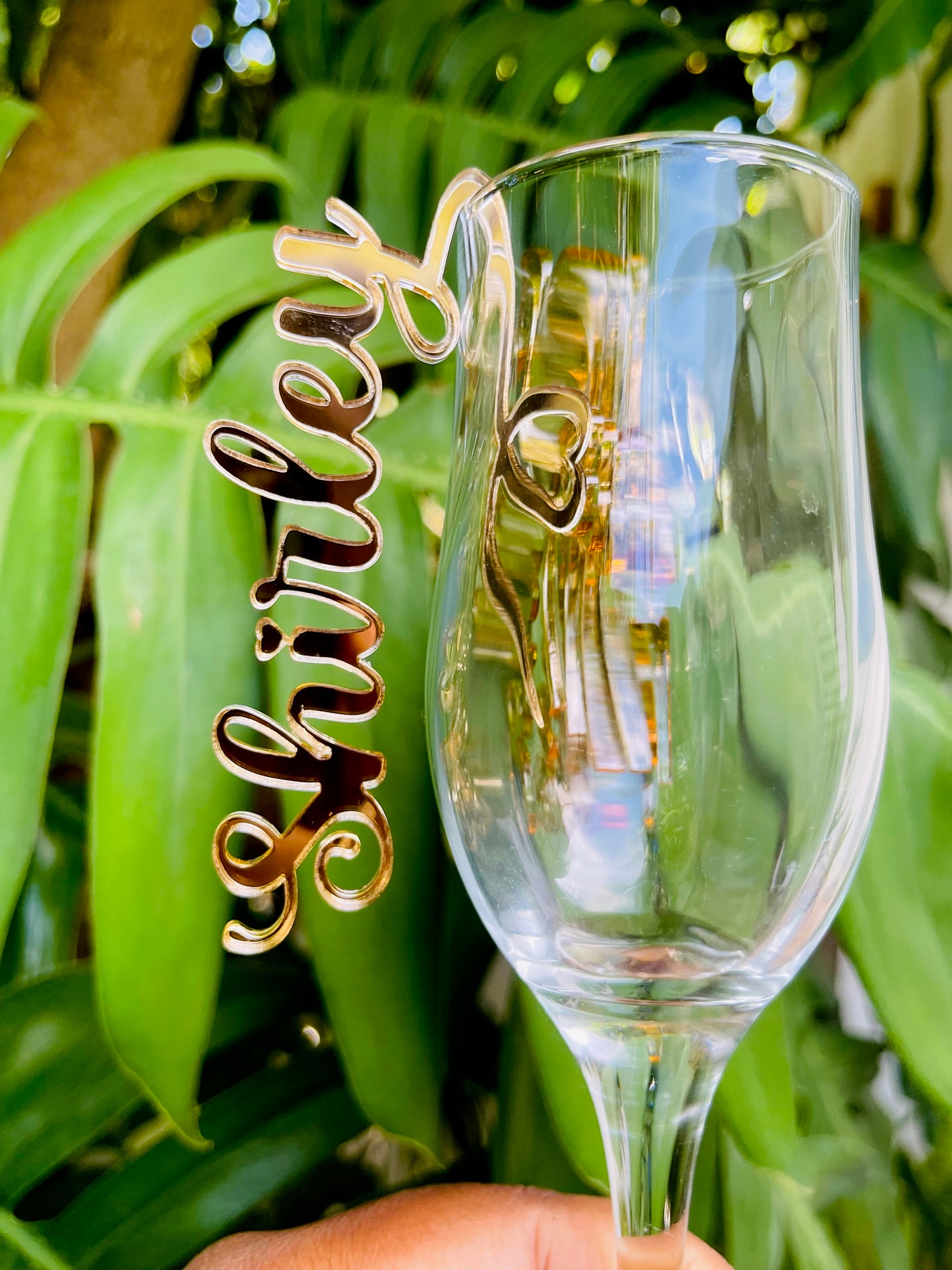 Deluxe Wine Glass Charm (Extra pieces)