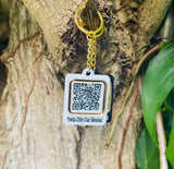 QR CODE Keychain !!