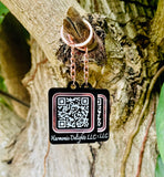 QR CODE Keychain !!