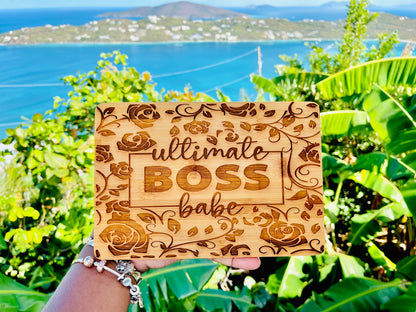 Mini Bamboo Serving/Cutting Boards