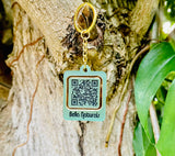 QR CODE Keychain !!