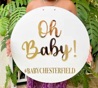 Rectangular/ Circle Wedding Event Signs