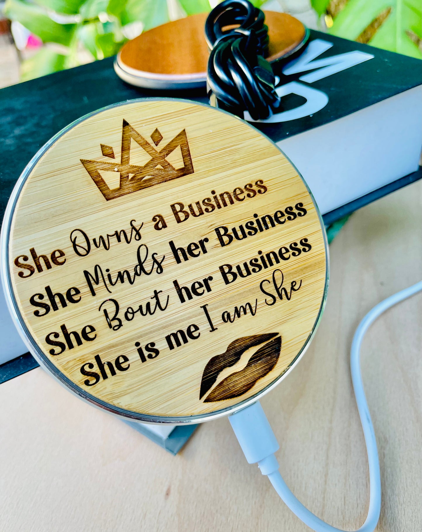 Wireless Wood Chargers (Customized)