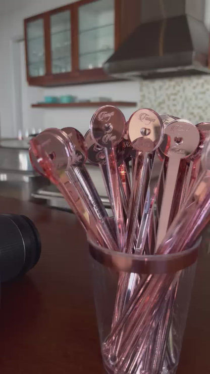 Custom Name Stirrers