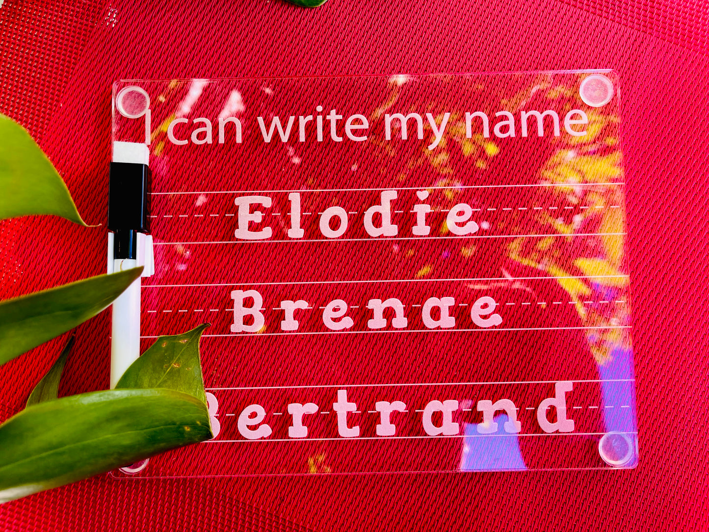 Acrylic Learning Boards!!