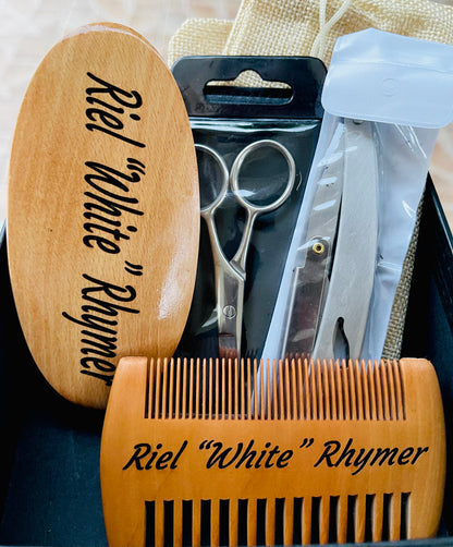 Beard Care Set (Custom Engraved)