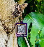 QR CODE Keychain !!