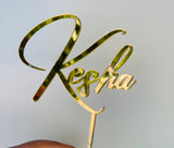 Custom Cake Topper (1 layer)