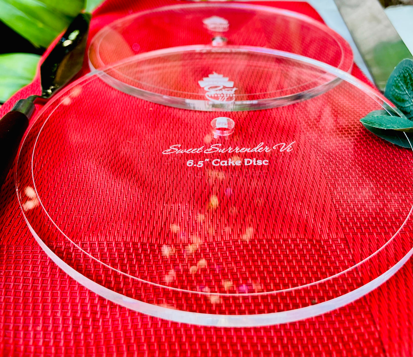 Acrylic Cake Guides/Discs