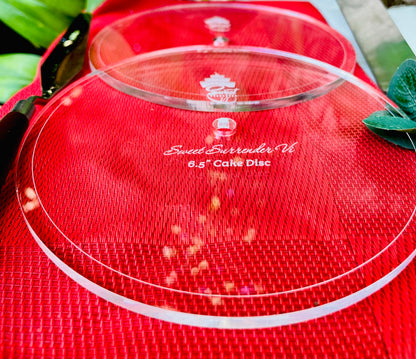 Acrylic Cake Guides/Discs