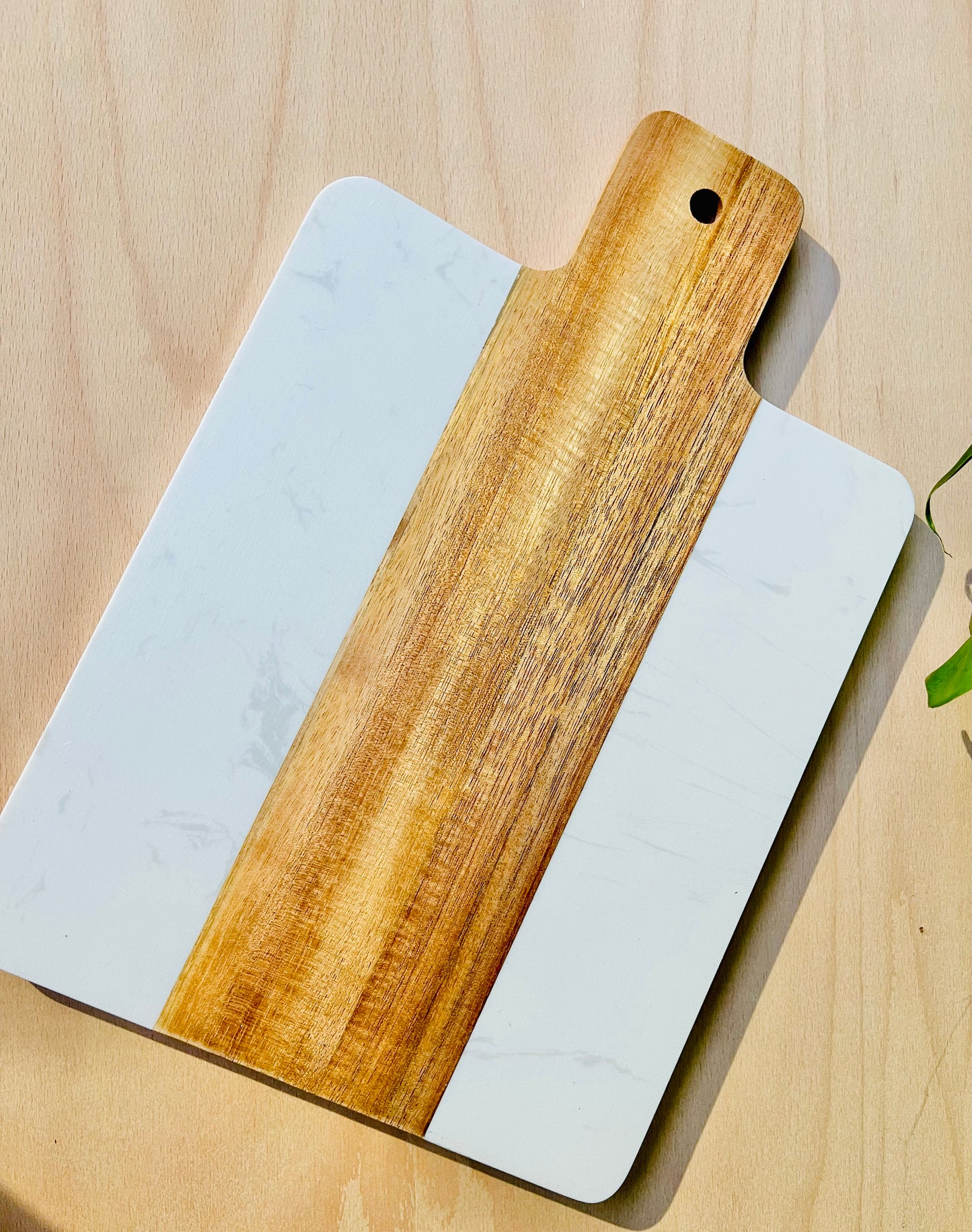 Acopa Marble & Acacia Wood Servin/Charcuterie Board