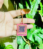 QR CODE Keychain !!