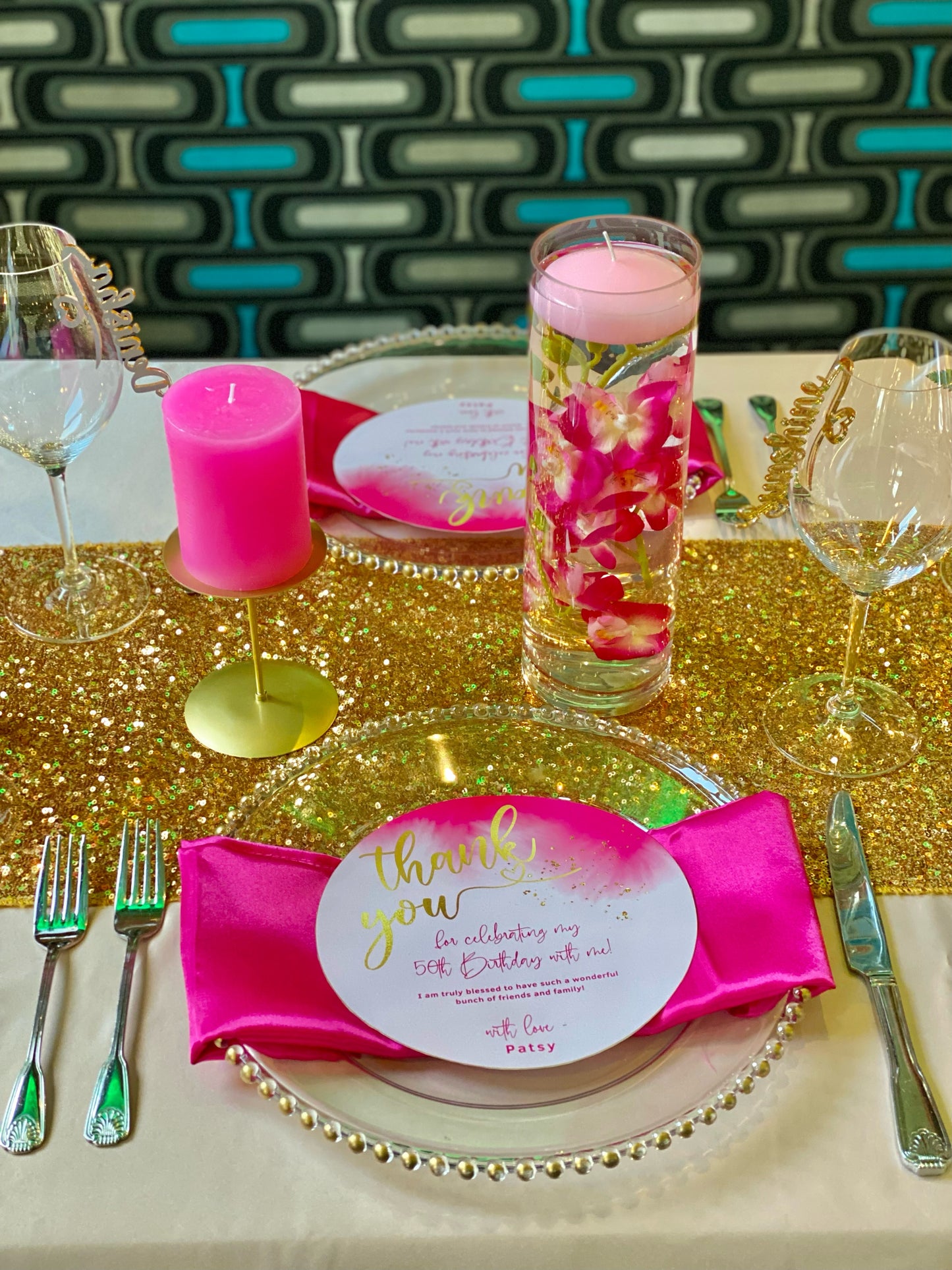 Deluxe Wine Glass Charm (Extra pieces)