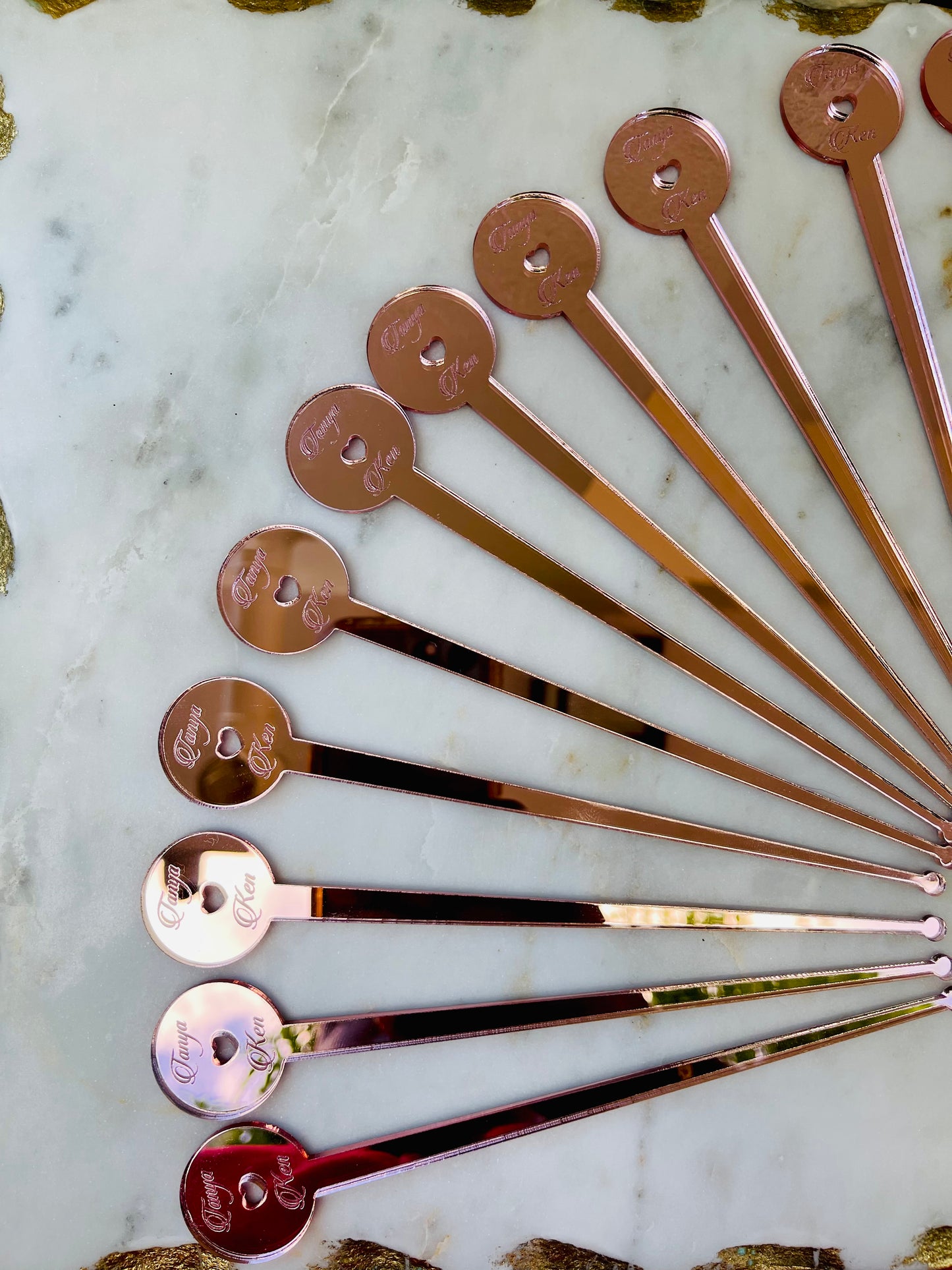 Custom Name Stirrers