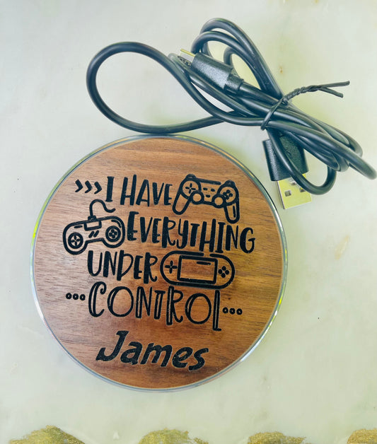 Wireless Wood Chargers (Customized)