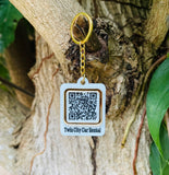 QR CODE Keychain !!