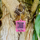 QR CODE Keychain !!