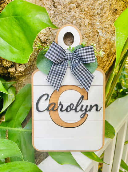 Faux Serving/Cutting Board Display