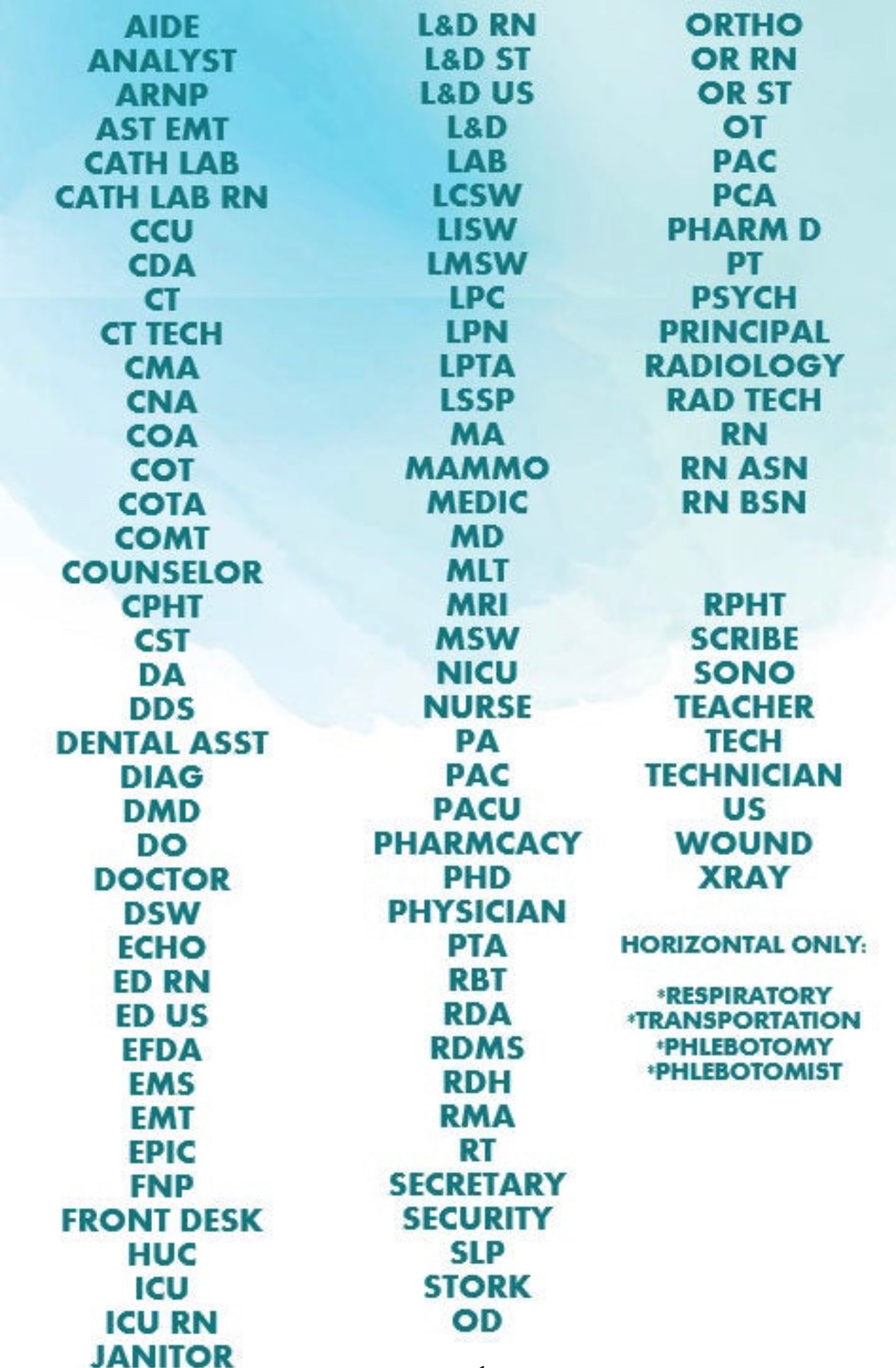 Medical/Teacher/Custom Badge Buddy