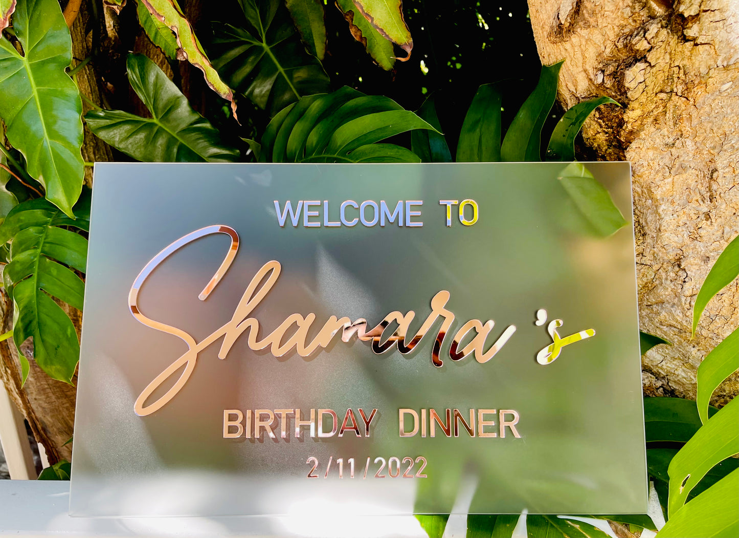 Rectangular/ Circle Wedding Event Signs