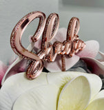 2 Layer Cake Topper