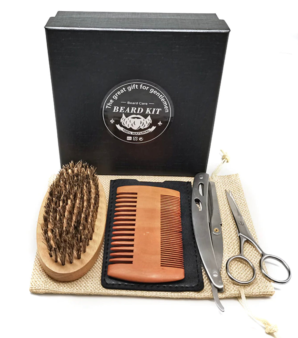 Beard Care Set (Custom Engraved)