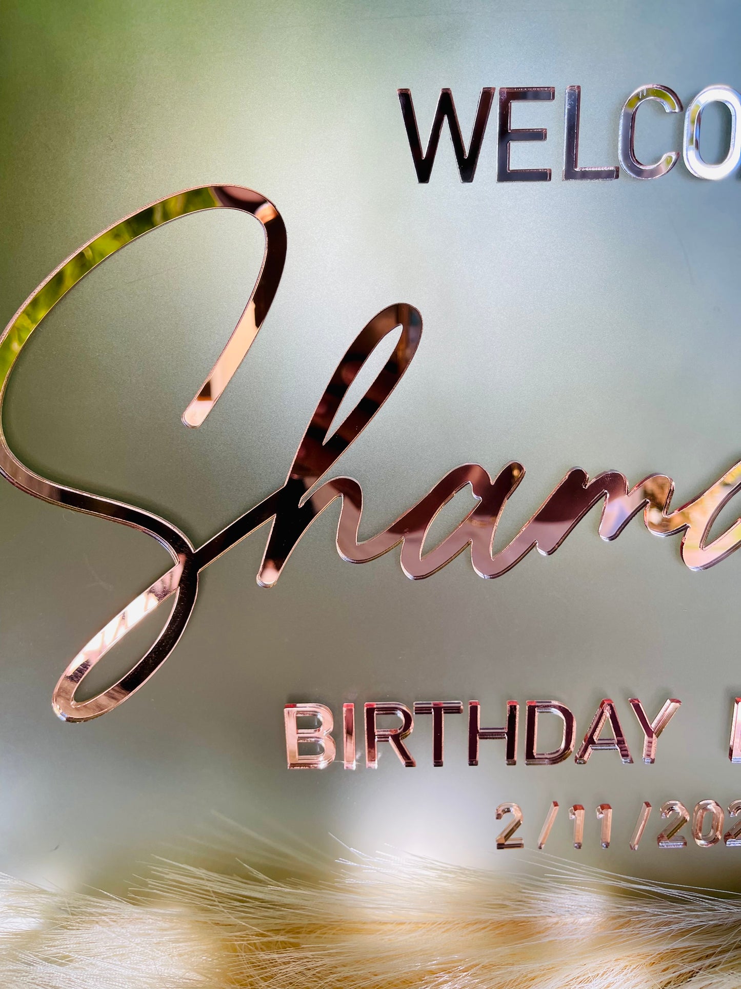 Rectangular/ Circle Wedding Event Signs