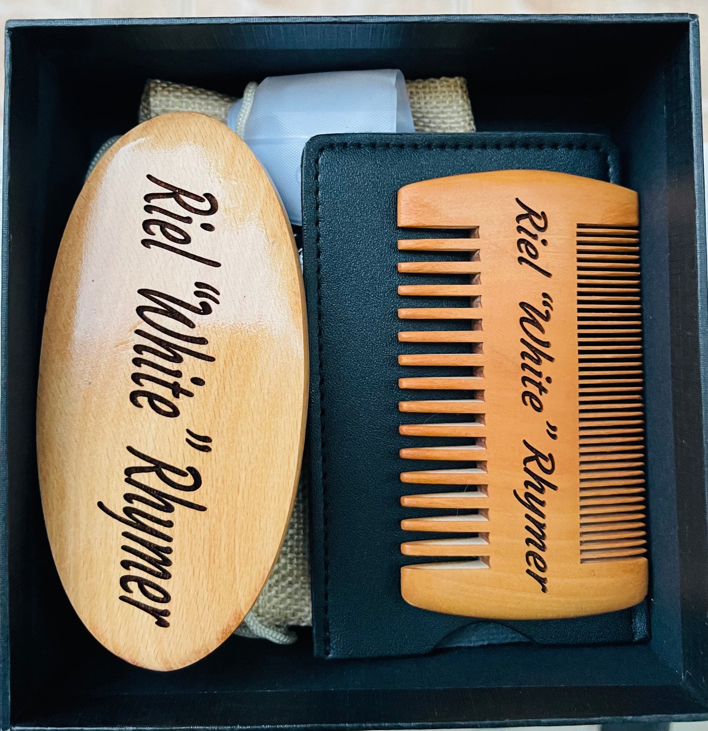 Beard Care Set (Custom Engraved)
