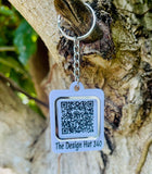 QR CODE Keychain !!