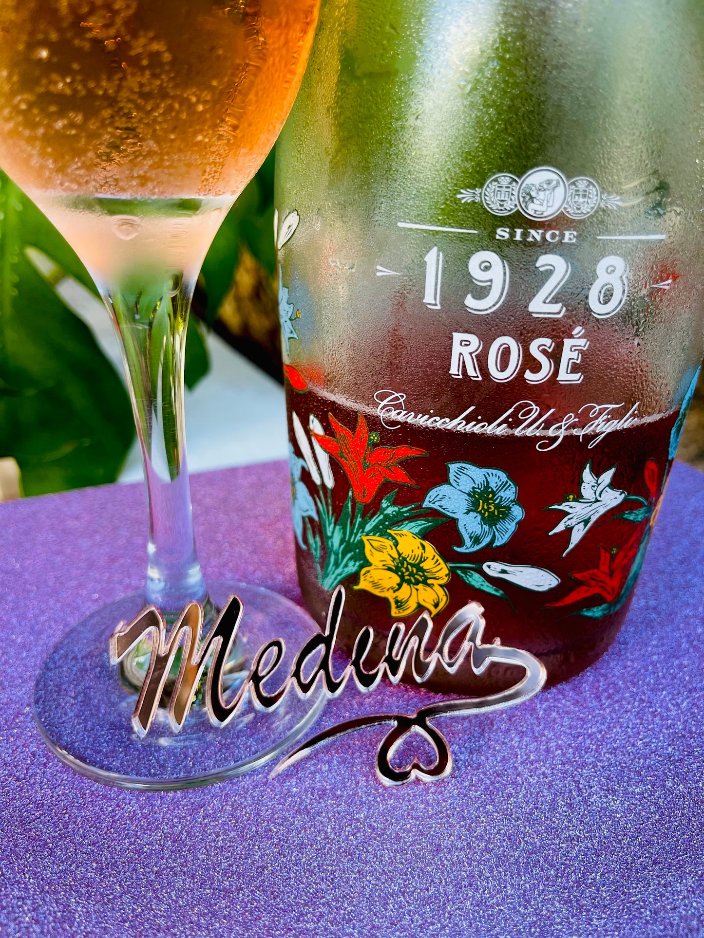 Deluxe Wine Glass Charm (Extra pieces)