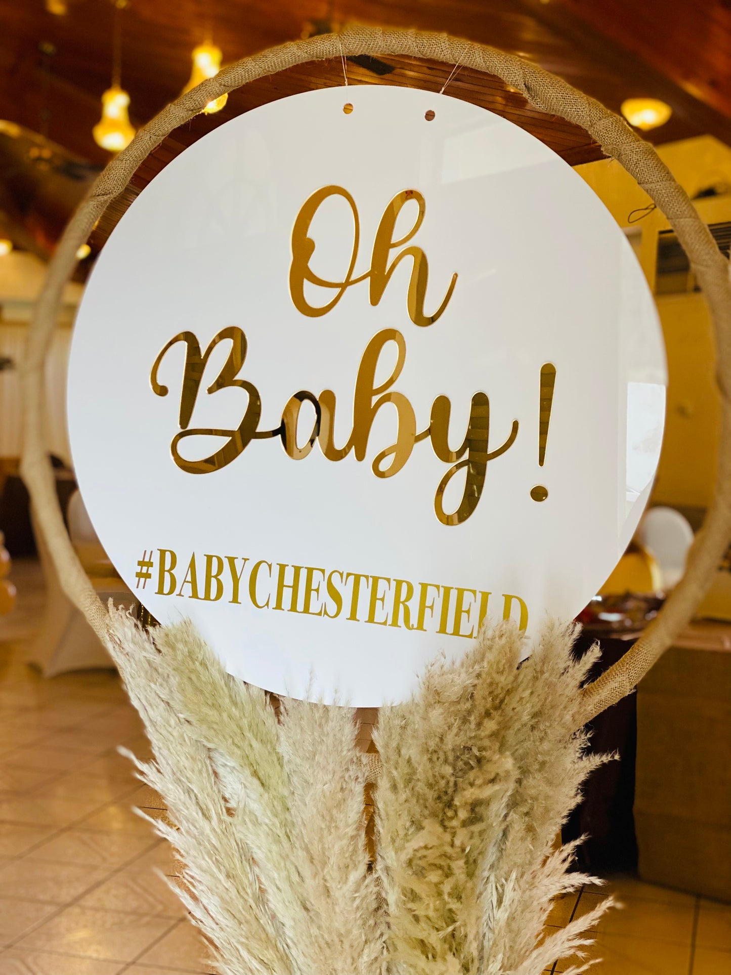 Rectangular/ Circle Wedding Event Signs