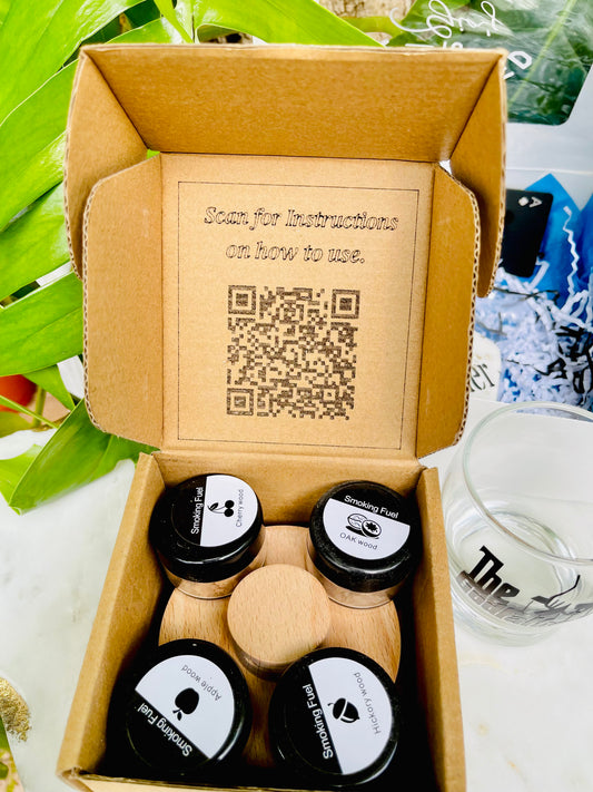 Whiskey Or Cocktail Smoker set (Engraved)