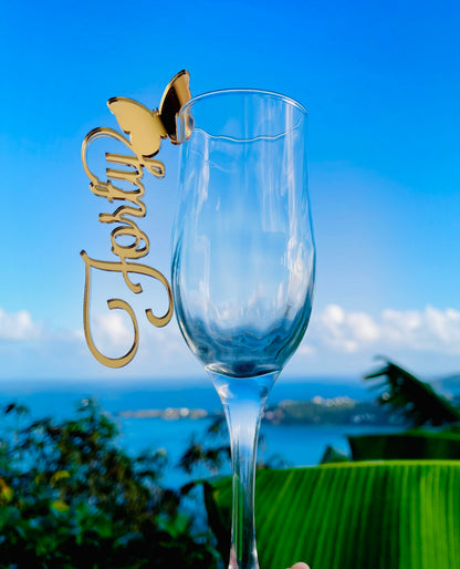 Deluxe Wine Glass Charm (Extra pieces)