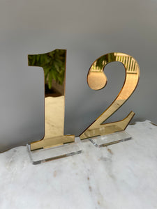 Luxe Table Numbers/Accents