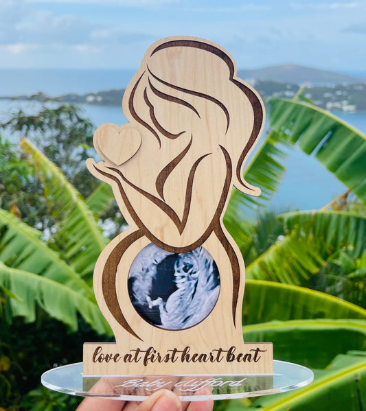 Ultrasound Sonogram Frame Pregnancy Gender Reveal